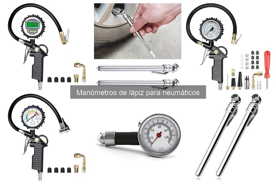 Tipos de manómetros de lápiz para neumáticos: Guía y usos