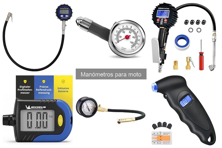 Tipos de manómetros para moto: características y usos
