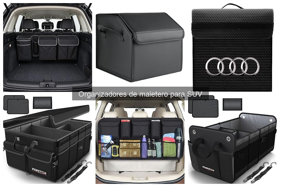 Tipos de organizadores de maletero para SUV: guías y comparativas
