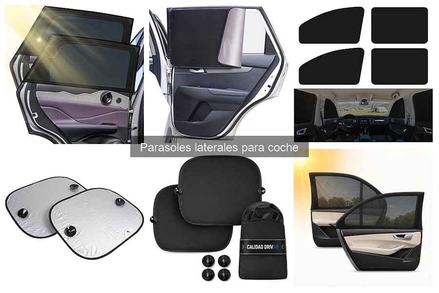 Tipos de parasoles laterales para coche: ¡Encuentra el mejor!