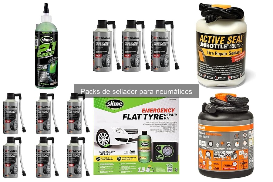 Tipos de selladores para neumáticos: guía completa