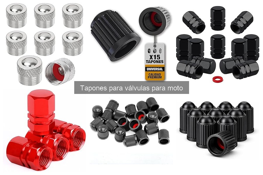 Tipos de tapones para válvulas de moto: guía completa