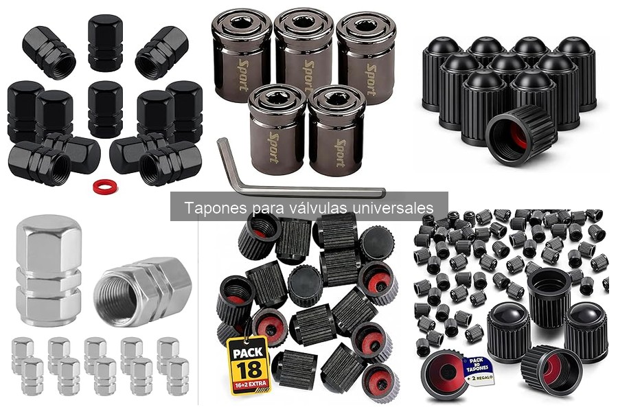 Tipos de tapones para válvulas universales: guía completa