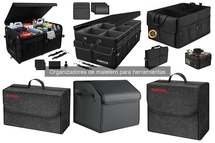 Todo sobre los organizadores de maletero para herramientas