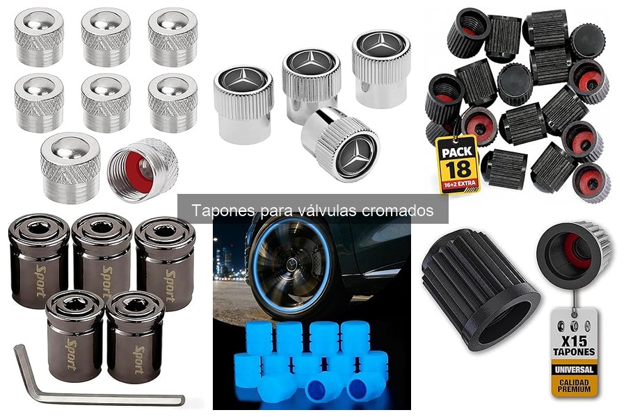 Todo sobre los tapones para válvulas cromados