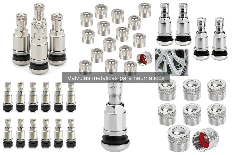 Válvulas metálicas para neumáticos de alta presión: ¿cuáles elegir?