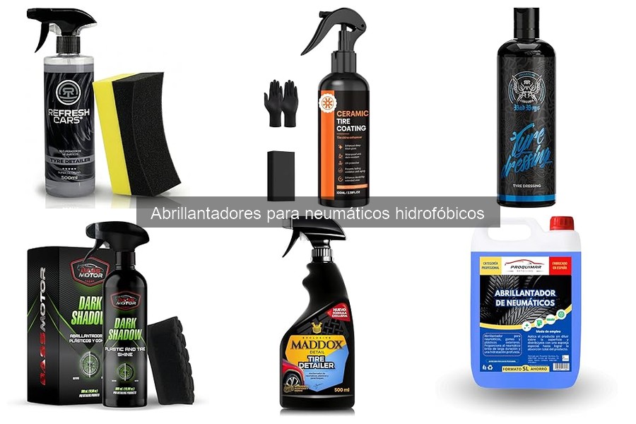 Ventajas de los Abrillantadores Hidrofóbicos para Neumáticos