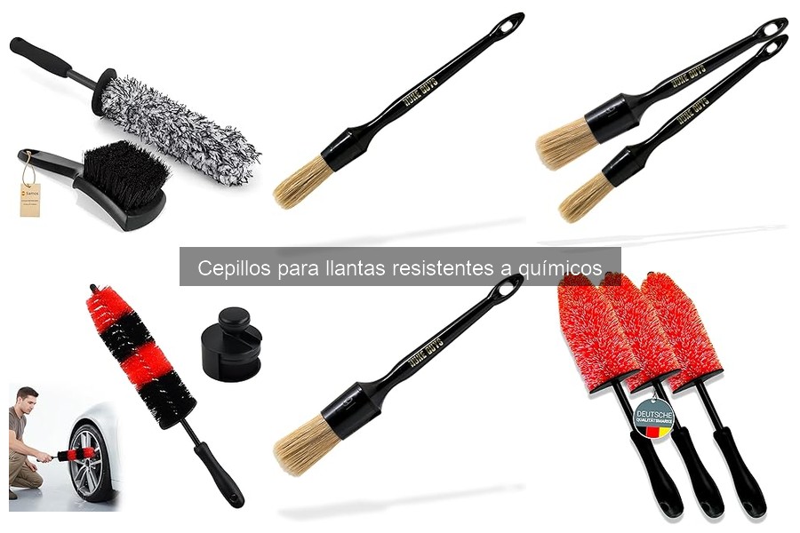 Ventajas de los Cepillos Resistentes a Químicos para Llantas