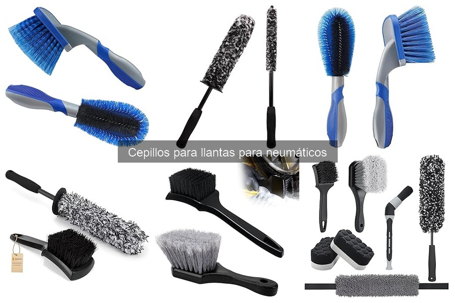 Ventajas de usar cepillos para llantas en la limpieza