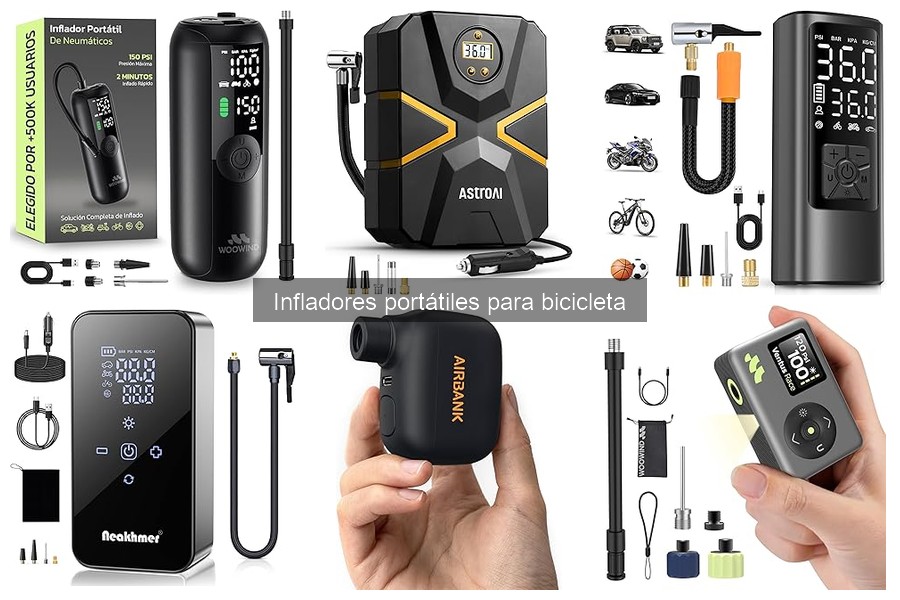 Ventajas de Usar un Inflador Portátil para Bicicletas
