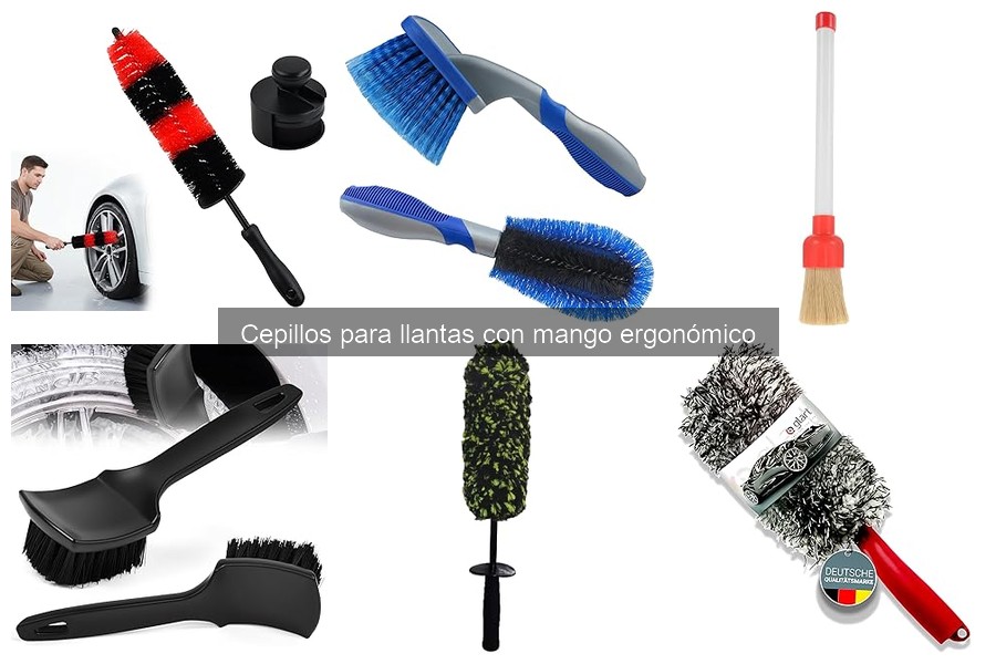 Ventajas del cepillo para llantas con mango ergonómico