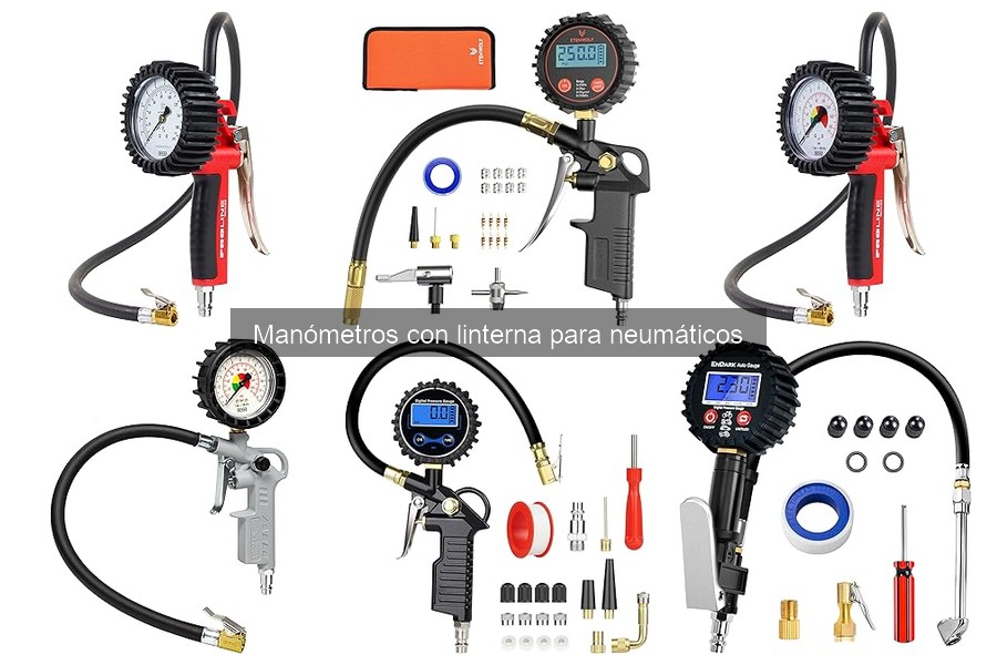 Ventajas del Manómetro con Linterna para Neumáticos