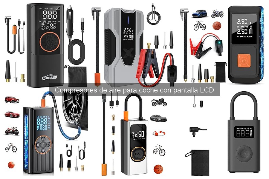 Ventajas y desventajas de compresores de aire con pantalla LCD