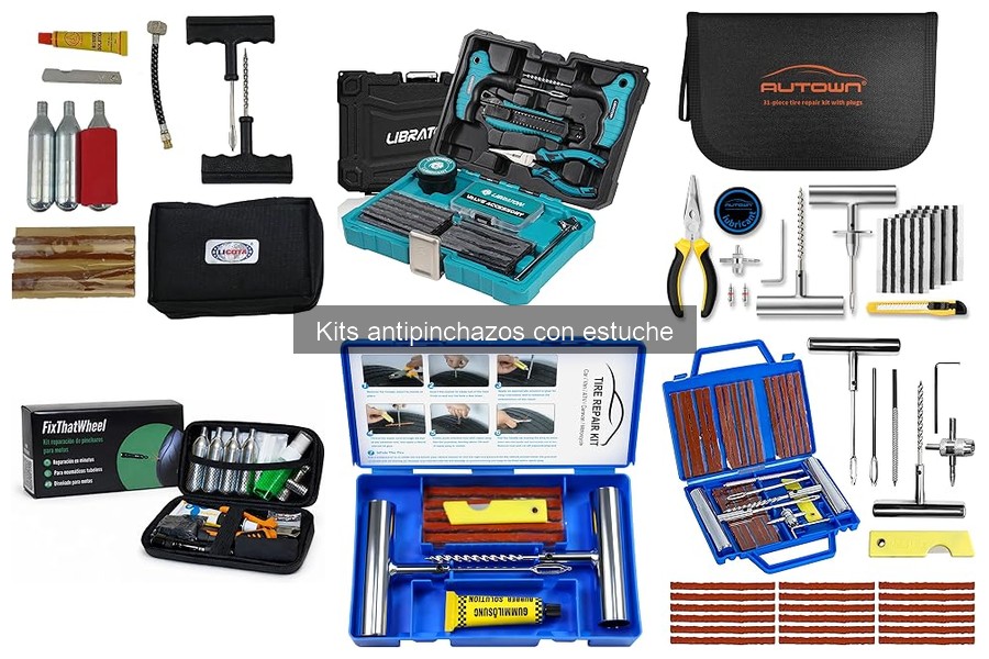 ** Ventajas y desventajas de los kits antipinchazos con estuche