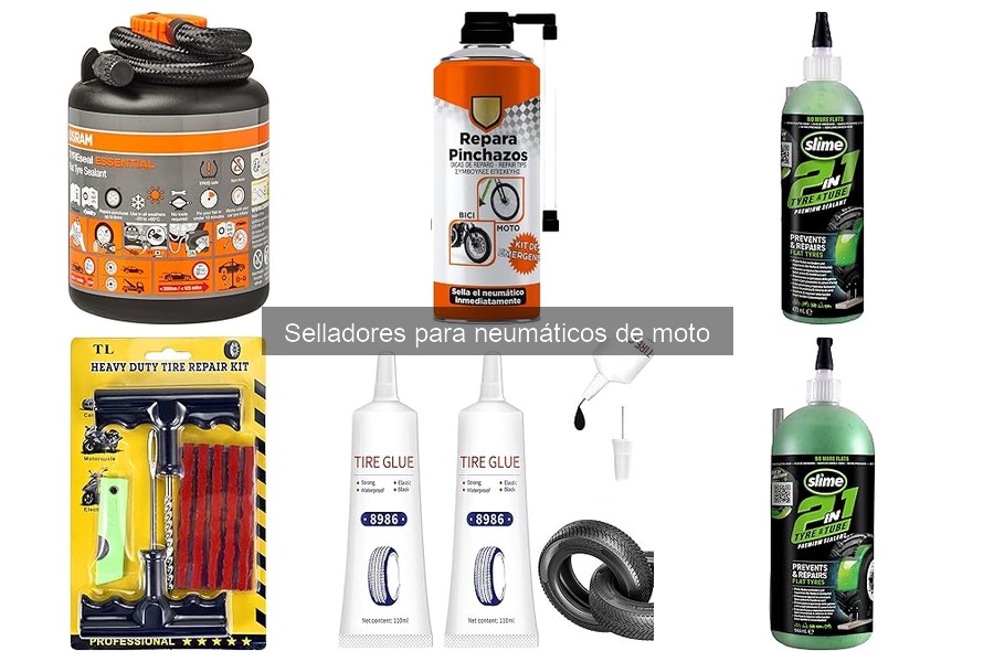 Ventajas y desventajas de selladores para neumáticos de moto